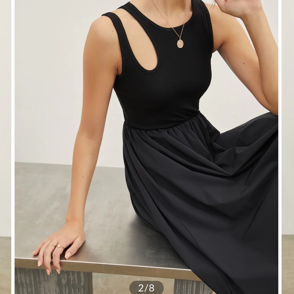 Cutout Tank Dress